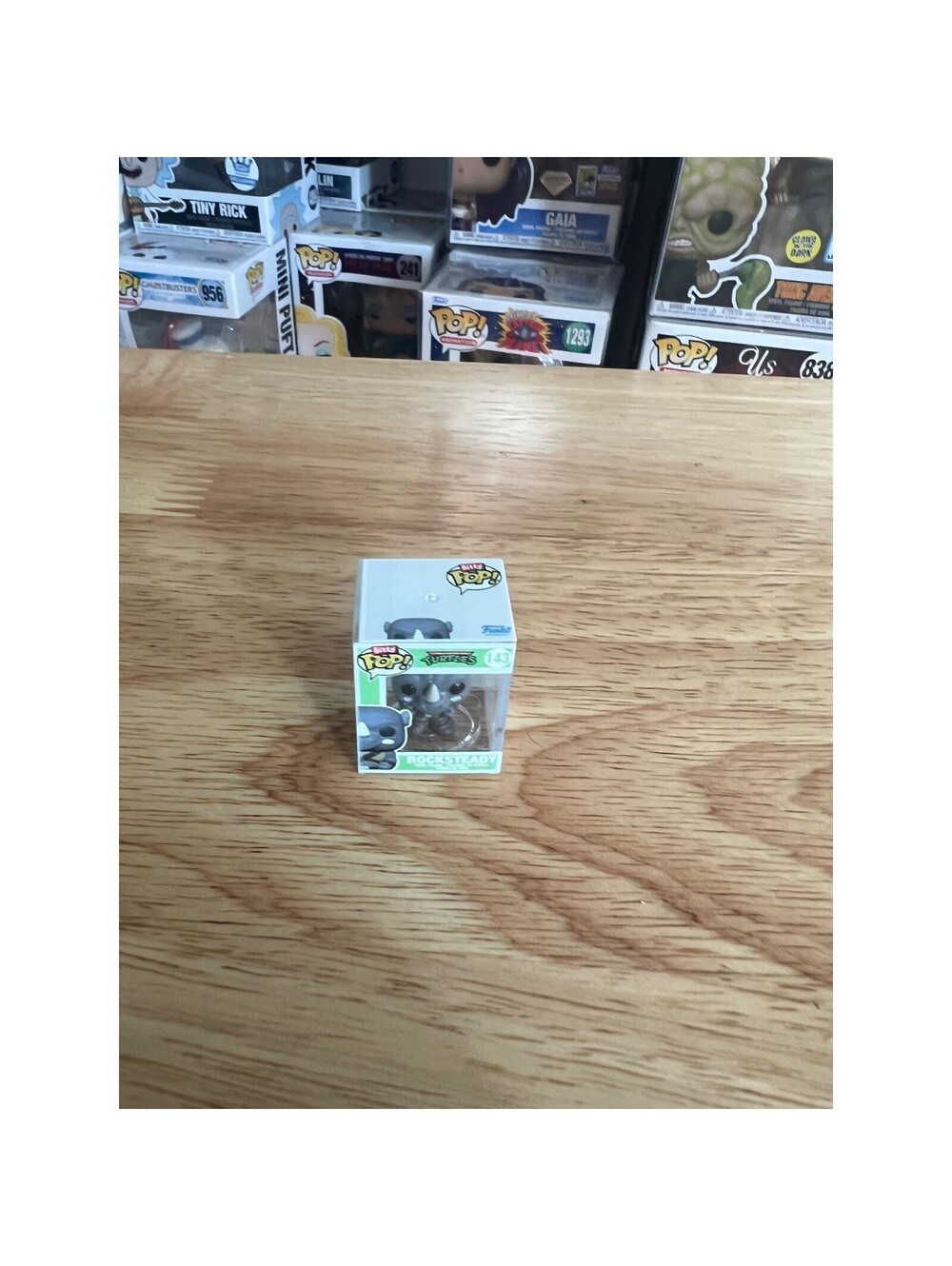BITTY Rocksteady 1-Inch Funko Pop #143 TMNT Teenage Mutant Ninja Turtles Cartoon